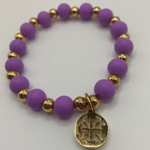 NWOT Rustic Cuff Erin Gold Magenta